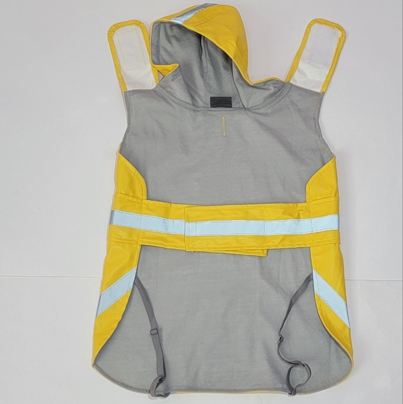 Eddie Bauer Pet Rain Coat Fully Lined with Jersey Durable Waterproof/ M. - Picture 4 of 12